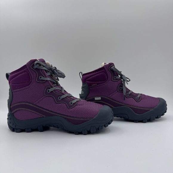 NWOT Women's Size 9 XPETI Dimo Purple Waterproof Outdoor Hiking Boots - Picture 1 of 11